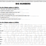 Reading And Writing Large Numbers Worksheets At James Boyden Blog