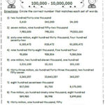Reading Writing Numbers Activities 1 000 10 000 000 By CSL TPT