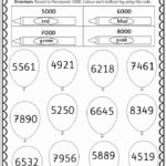 Rounding Whole Numbers Worksheets