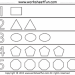Shapes And Numbers 1 Worksheet FREE Printable Worksheets Worksheetfun