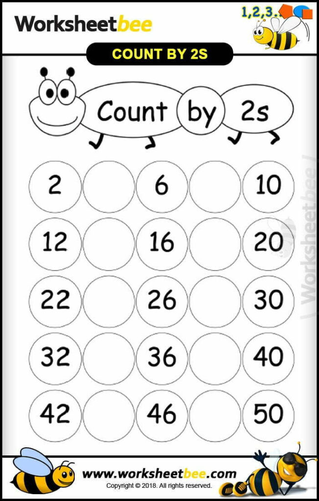 Skip Counting By 2 Worksheets WorksheetsCity