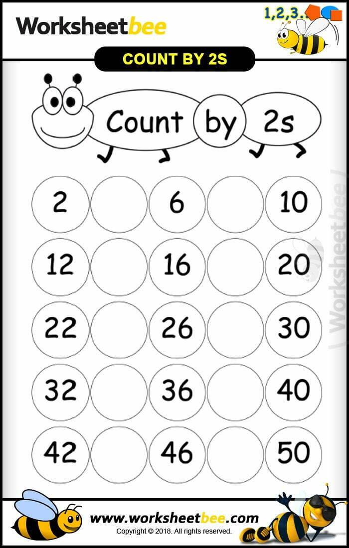 Skip Counting By 2 Worksheets WorksheetsCity