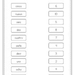 Spanish Number Worksheets 11 20
