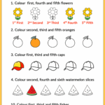 This Downloadable printable Ordinal Numbers Worksheet Will Engage Your