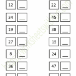 Topic Before After Between Worksheets 1 50 Mathematics Preschool