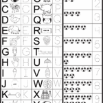 Trace Numbers And Letters Printables