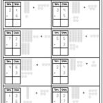 Two Digit Addition No Regrouping With Base Ten Blocks TpT