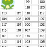 Worksheets Missing Numbers 1 To 100