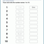 Write Number Words 1 50 Worksheets K5 Learning