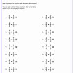 Writing Mixed Numbers As Fractions Worksheets FractionsWorksheets